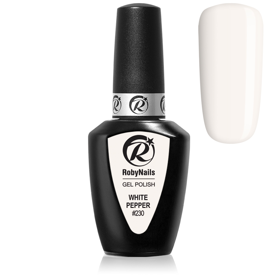 GEL POLISH WHITE PEPPER #230