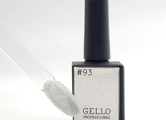 לק ג'ל ג'לו צבע נצנץ אוניברסלי שקוף GELLO #93