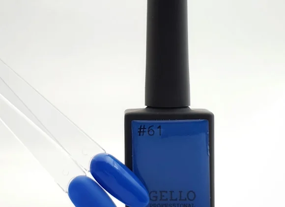 לק ג'ל ג'לו צבע כחול GELLO #61