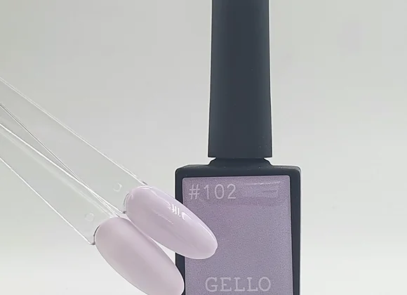 לק ג'ל ג'לו צבע סגול פסטל בהיר GELLO #102