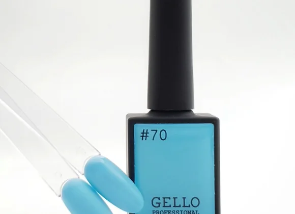לק ג'ל ג'לו צבע תכלת GELLO #70