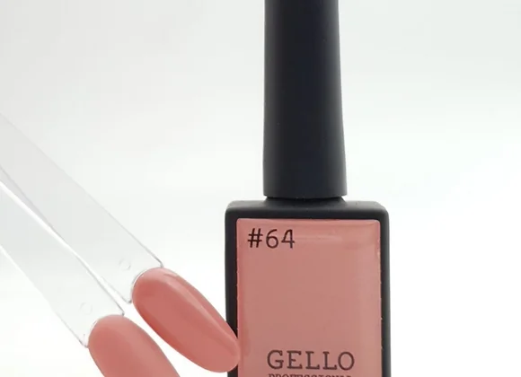 לק ג'ל ג'לו צבע אפרסק GELLO #64