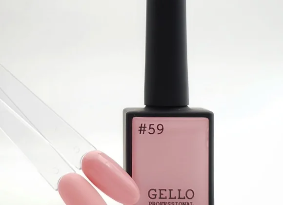 לק ג'ל ג'לו צבע ורוד בהיר GELLO #59
