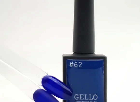 לק ג'ל ג'לו צבע כחול רויאל GELLO #62