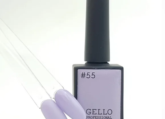 לק ג'ל ג'לוצבע סגול בהיר GELLO #55
