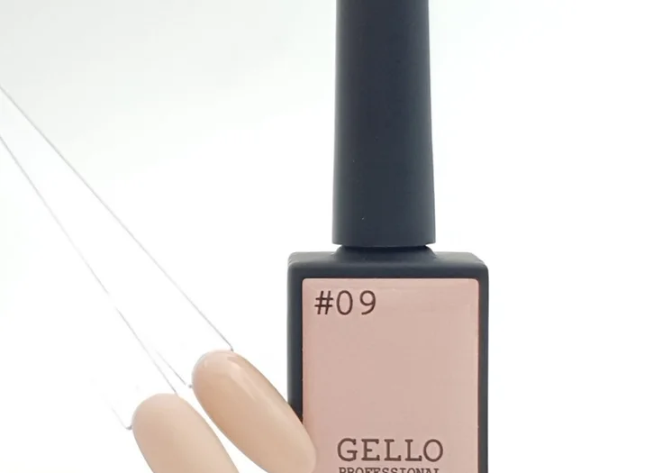 לק ג'ל ג'לו צבע ניוד GELLO #09