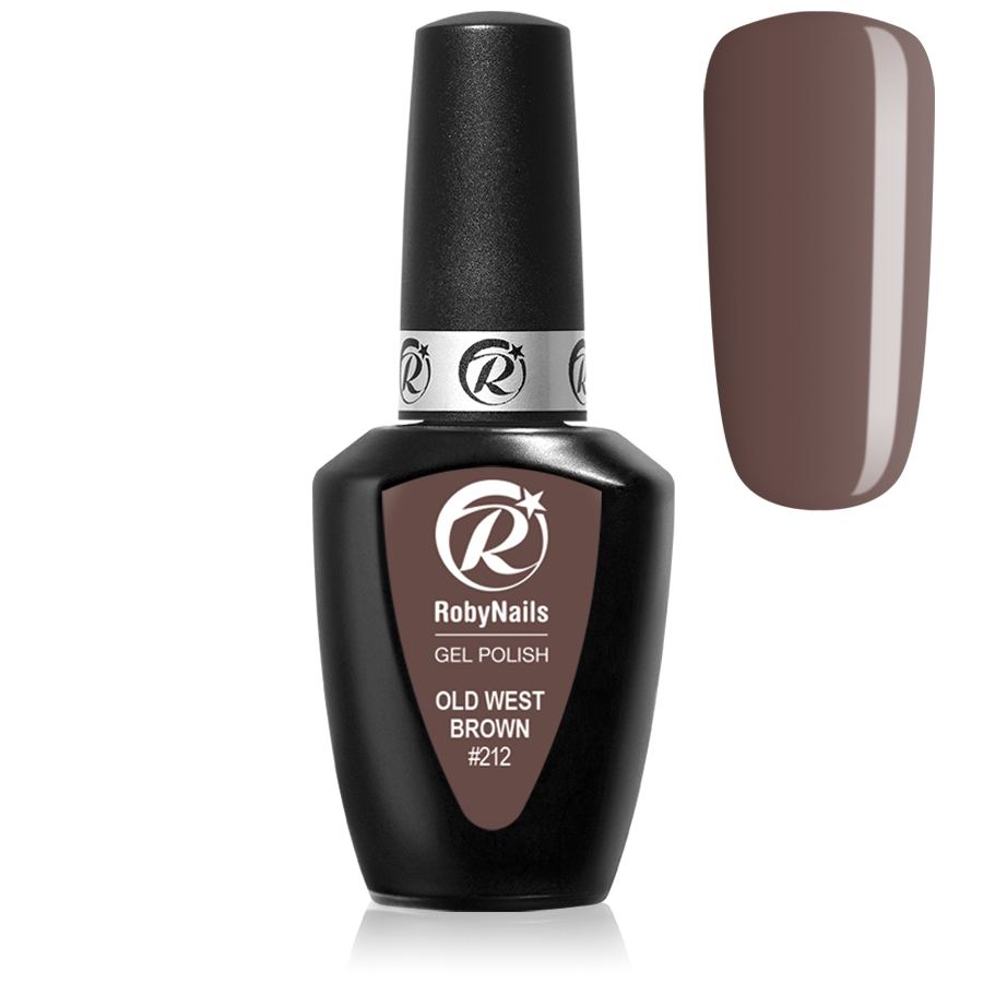 GEL POLISH OLD WEST BROWN #212