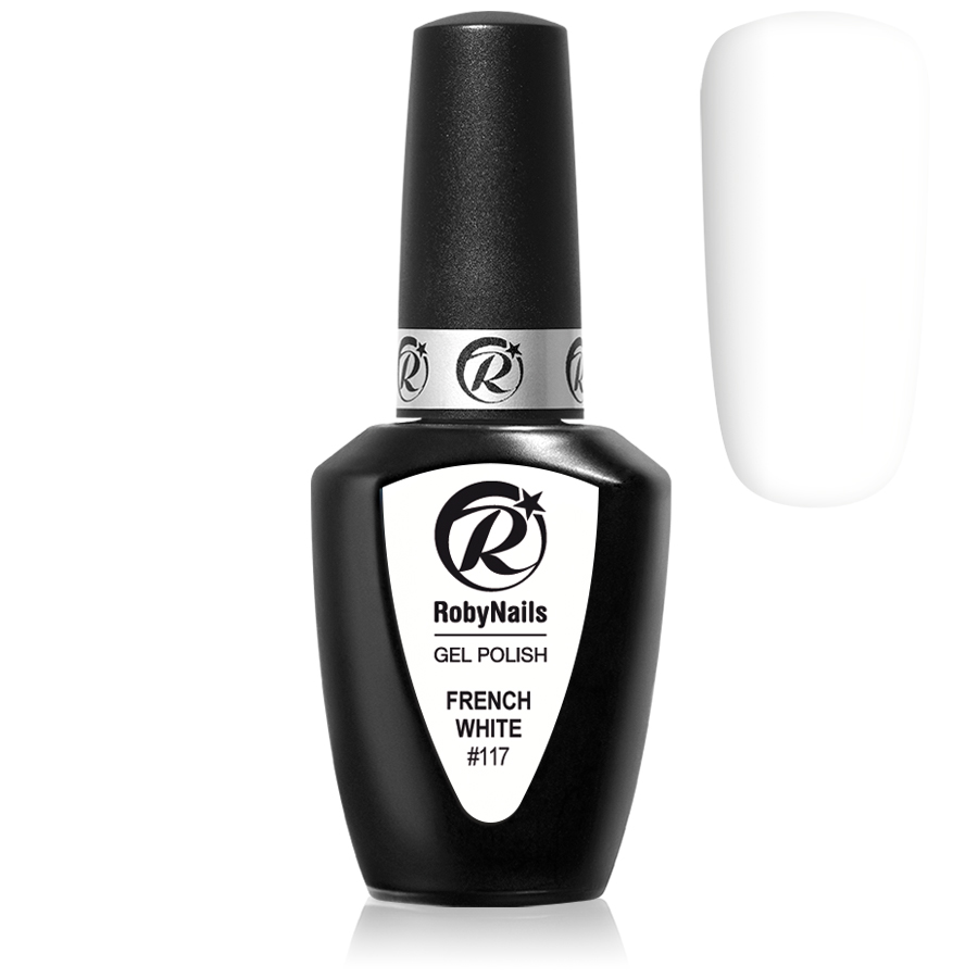 GEL POLISH FRENCH WHITE #117