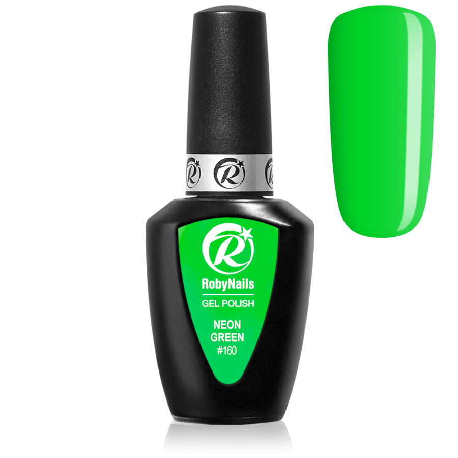 GEL POLISH NEON GREEN #160