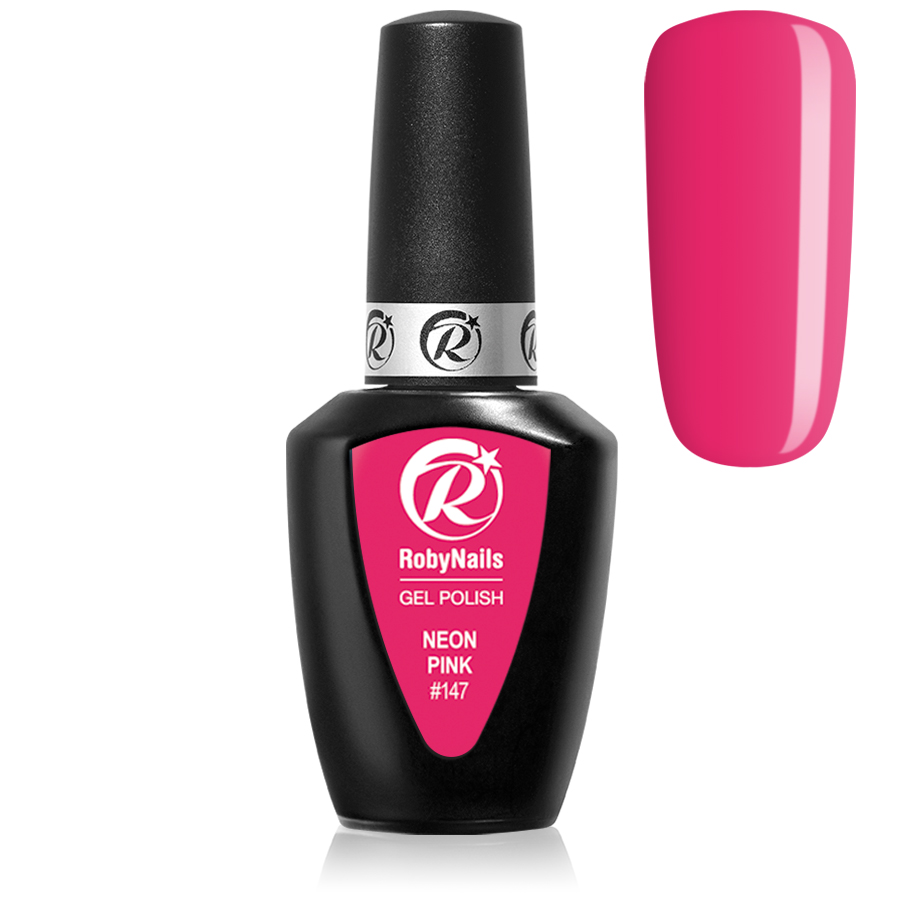 GEL POLISH NEON PINK #147