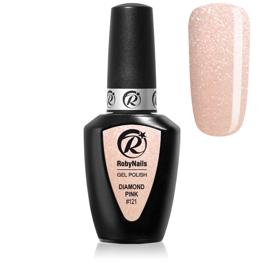 GEL POLISH DIAMOND PINK #121