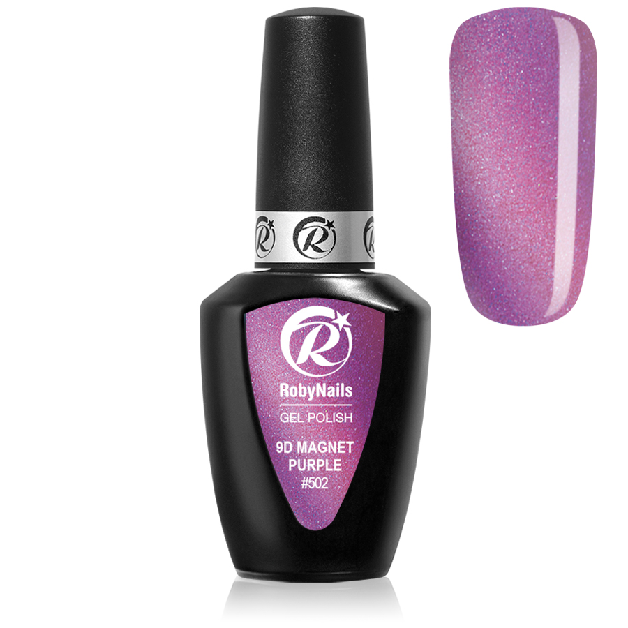 GEL POLISH 9D MAGNET PURPLE #502