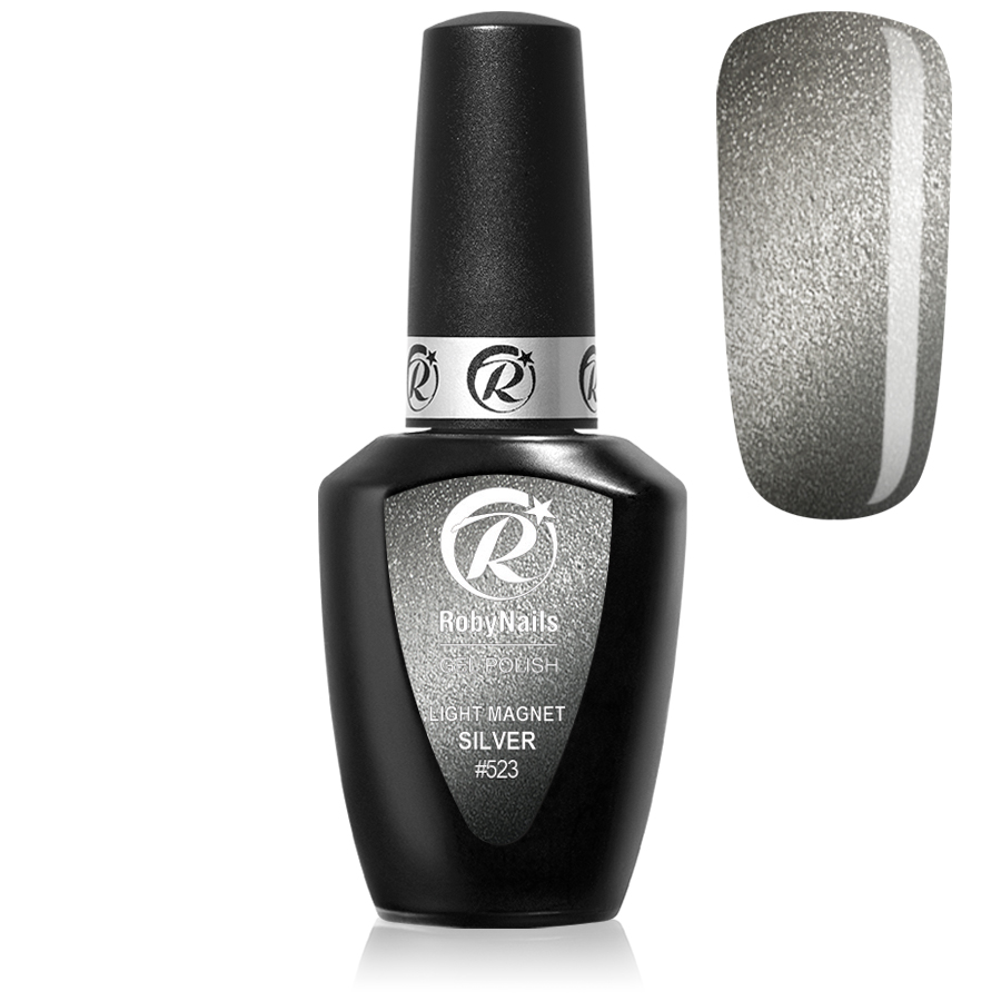 GEL POLISH LIGHT MAGNET SILVER #523